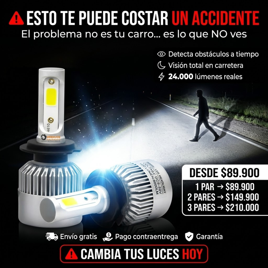 bombillos led marca s2 h4 gem
